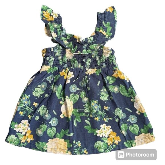 Baby girls Old Navy floral dress EUC - Picture 1 of 3